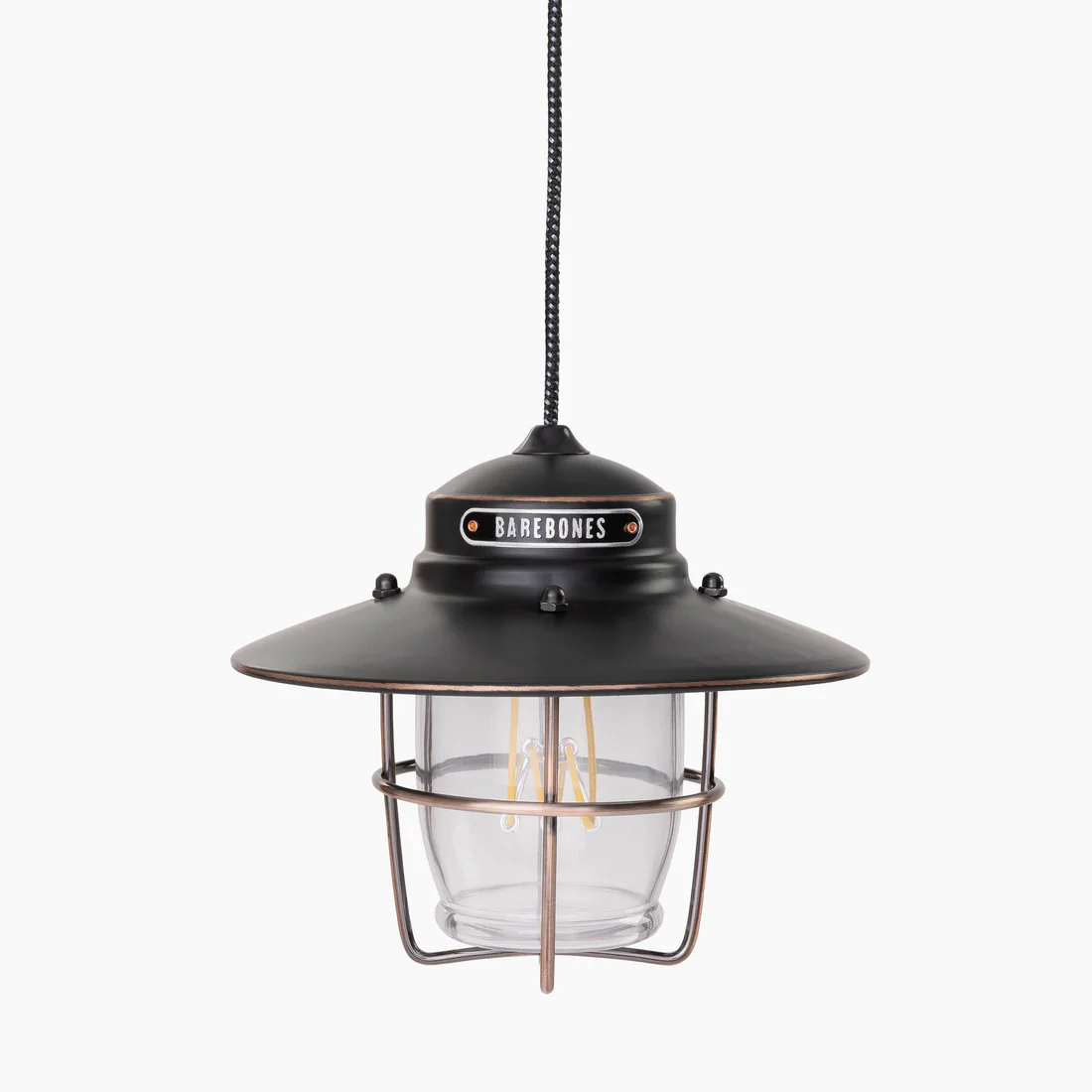 BAREBONES OUTPOST PENDANT LIGHT ANTIQUE BRONZE