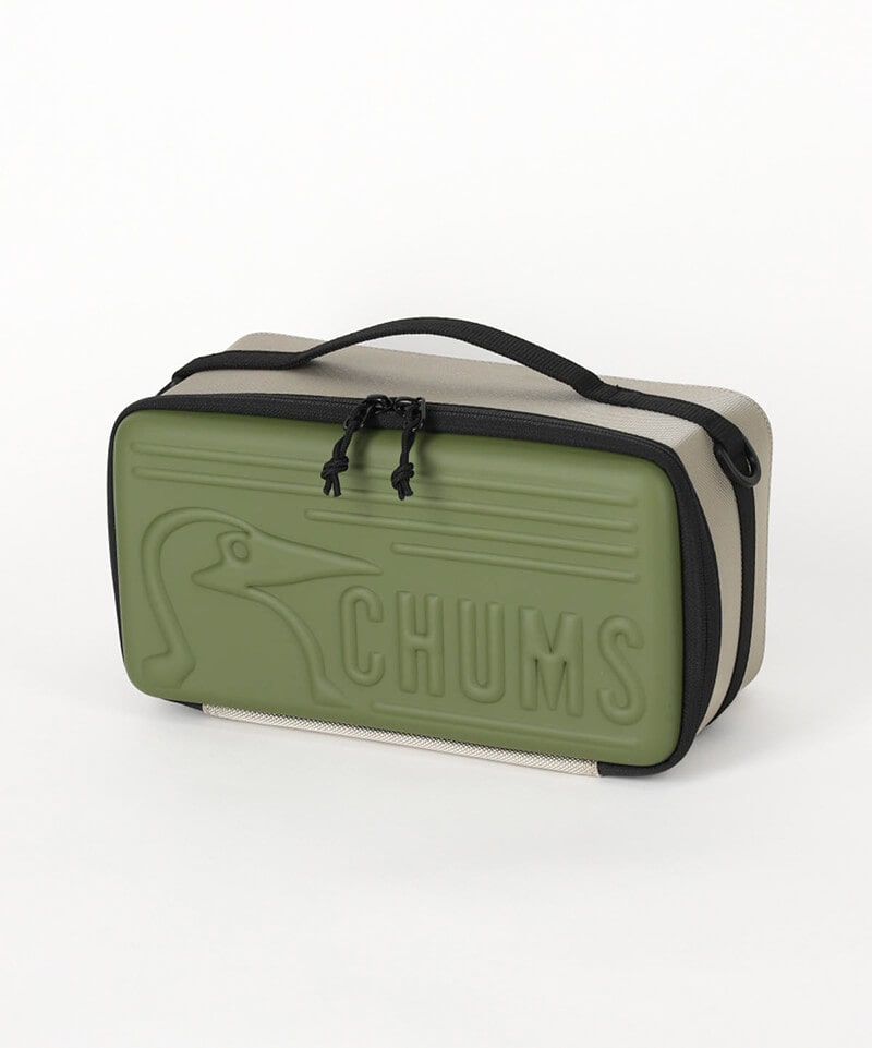 CHUMS BOOBY MULTIHARD CASE M OLIVE-KHAKI