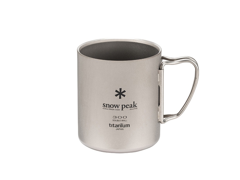 SNOW PEAK TITANIUM DOUBLE WALL MUG 300 (2023)