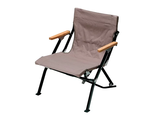 SNOW PEAK LOW CHAIR SHORT GREY