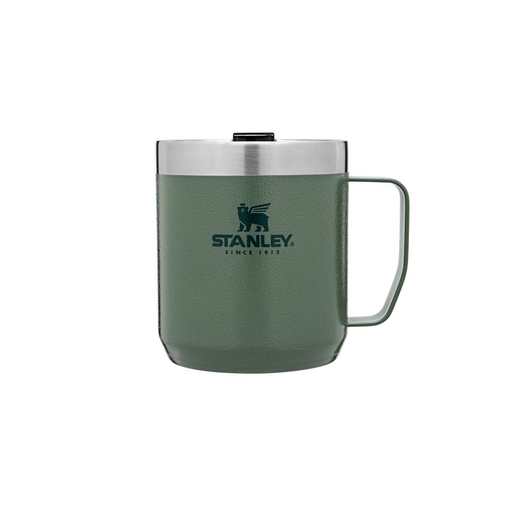 STANLEY CLASSIC LEGENDARY CAMP MUG 12OZ HAMMERTONE GREEN