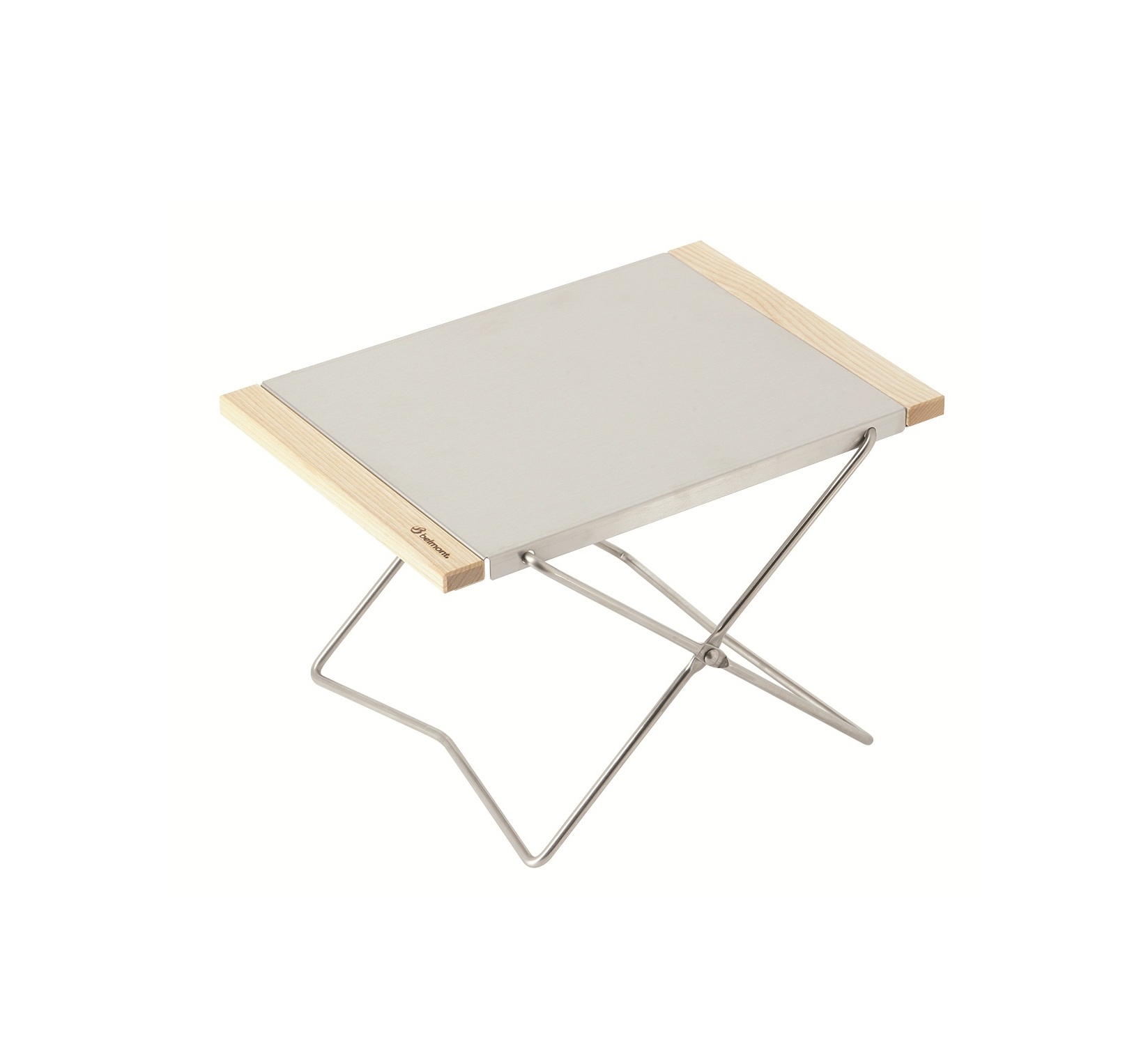 BELMONT STAINLESS STEEL SIDE TABLE