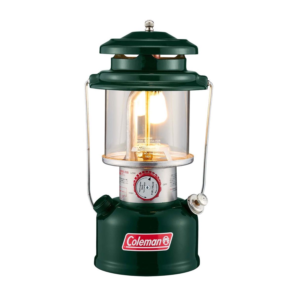 COLEMAN JAPAN ONE MANTLE LANTERN GREEN