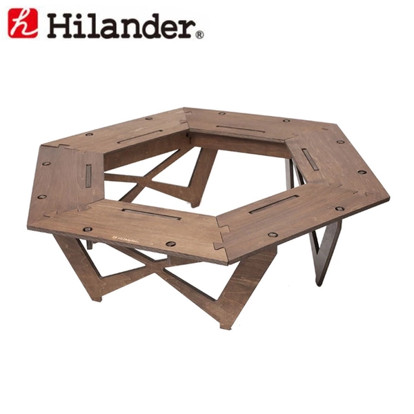 PLYWOOD HEXAGON TABLE