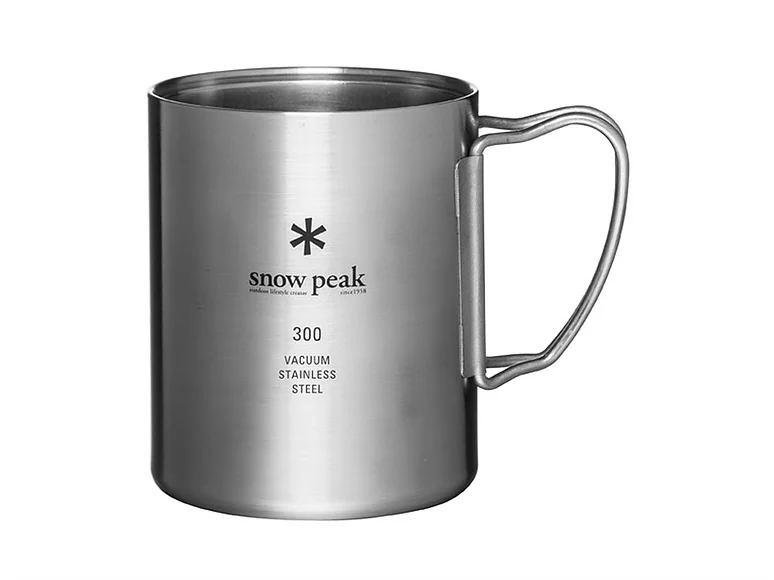 SNOW PEAK STAINLESS VACUUM DOBLE WALL 300ML MUG