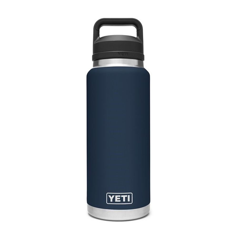 YETI RAMBLER 36OZ BOTTLE WITH CHUG NAVY