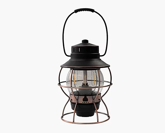 BAREBONES RAILROAD LANTERN (ANTIQUE BRONZE)