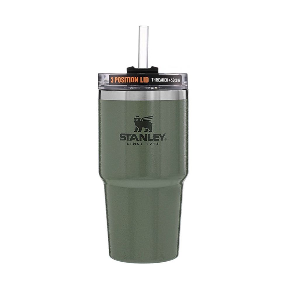 STANLEY ADVENTURE QUENCHER TUMBLER 23OZ HAMMERTOME GREEN