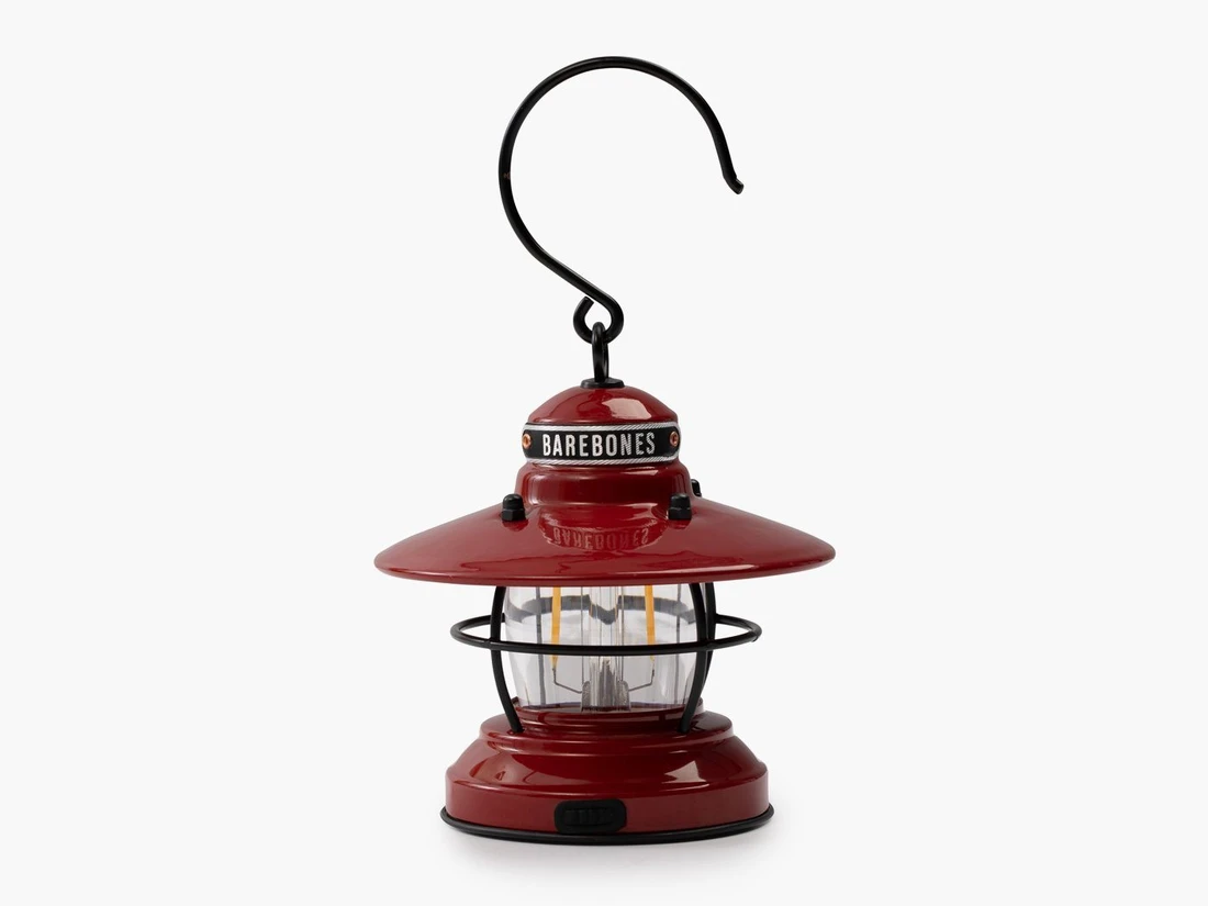 BAREBONES MINI EDISON LANTERN (RED)