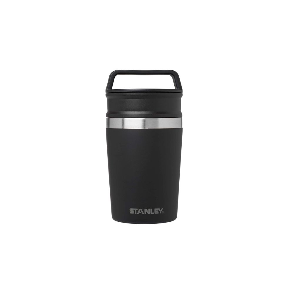 STANLEY ADVENTURE VACUUM TRAVEL MUG 8OZ MATT BLACK