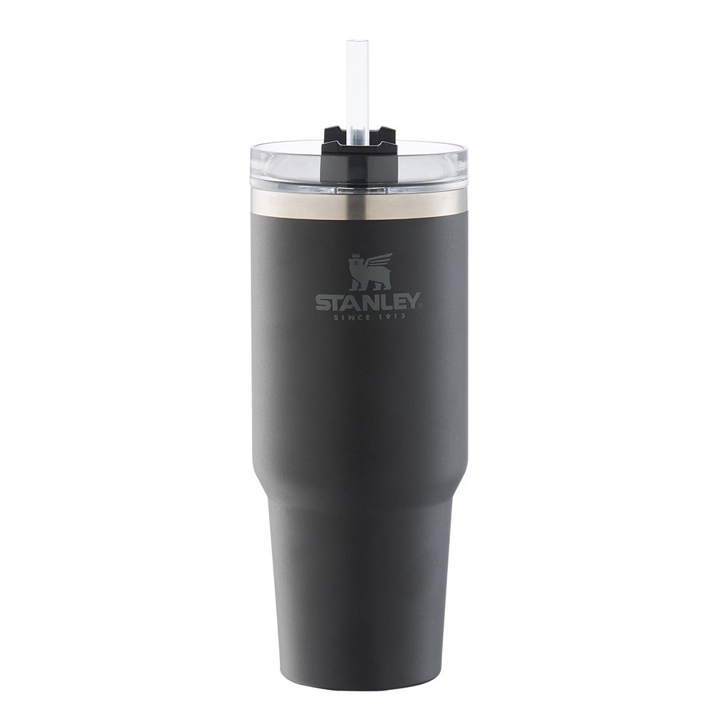 STANLEY ADVENTURE QUENCHER TUMBLER 30OZ MATT BLACK