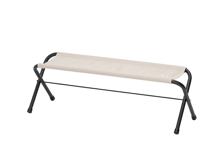 SNOW PEAK  LIMITED 2022/2023 FOLDING BENCH IVORY