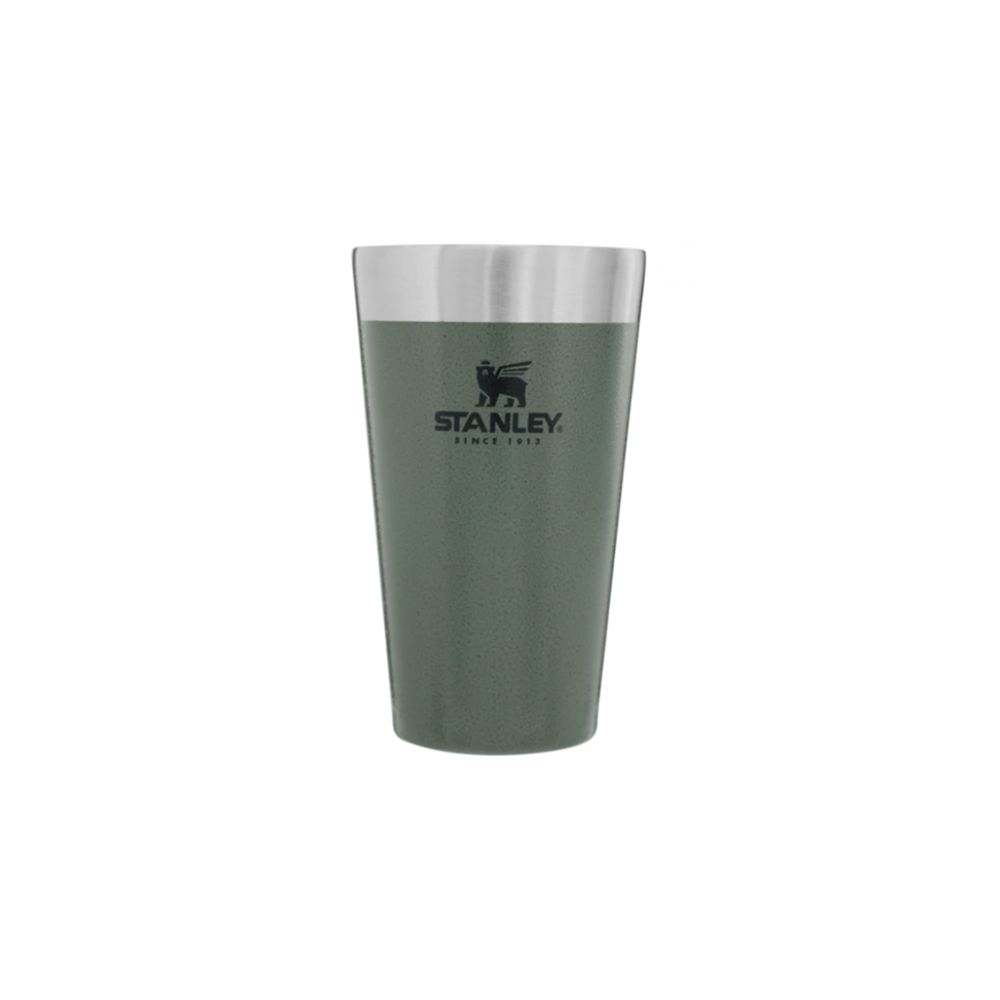 STANLEY ADVENTURE STACKING BEER PINT16OZ HAMMERTONE GREEN