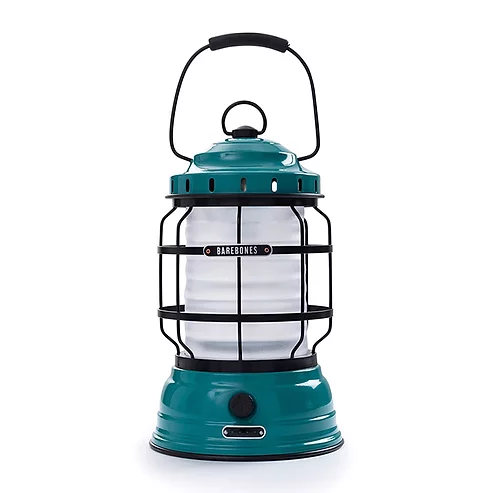 BAREBONES FOREST  LANTERN (TEAL)