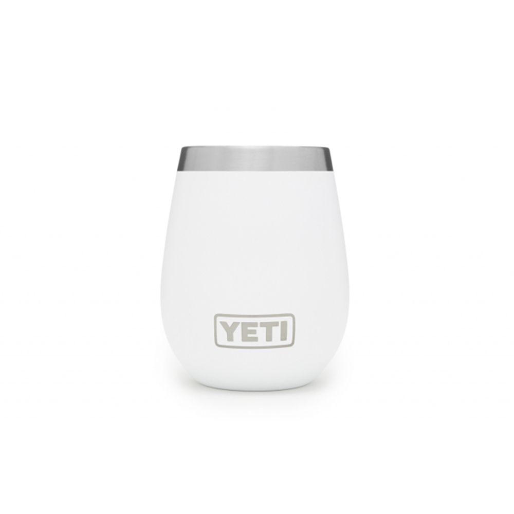 YETI RAMBLER 10OZ WINE TUMBLER WHITE