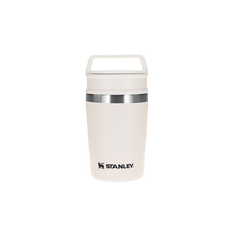 STANLEY ADVENTURE VACUUM TRAVEL MUG 8OZ CREAM