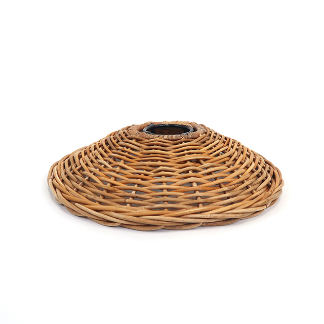 POST GENERAL HANG LAMP RATTAN SHADE -BY THE AROROG