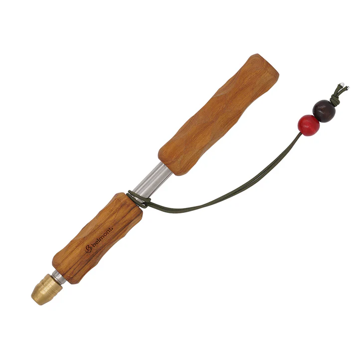 BELMONT WITH STAINLESS STEEL BONFIRE BLOWPIPE NAGURI GRIP PIPE