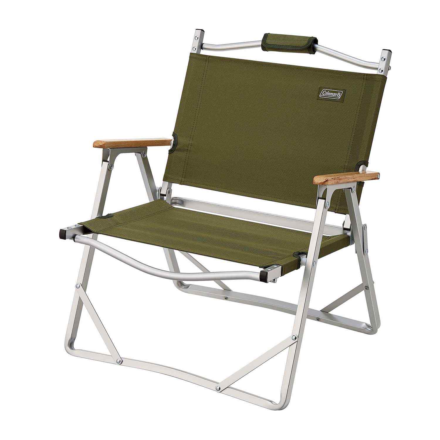 COLEMAN COMPACT FOLDING CHAIR OLIVE