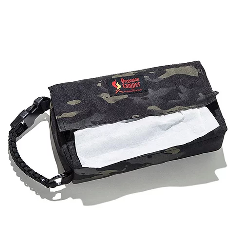 OREGONIAN BOX TISSUE CASE (MULTITRAN BLACK)