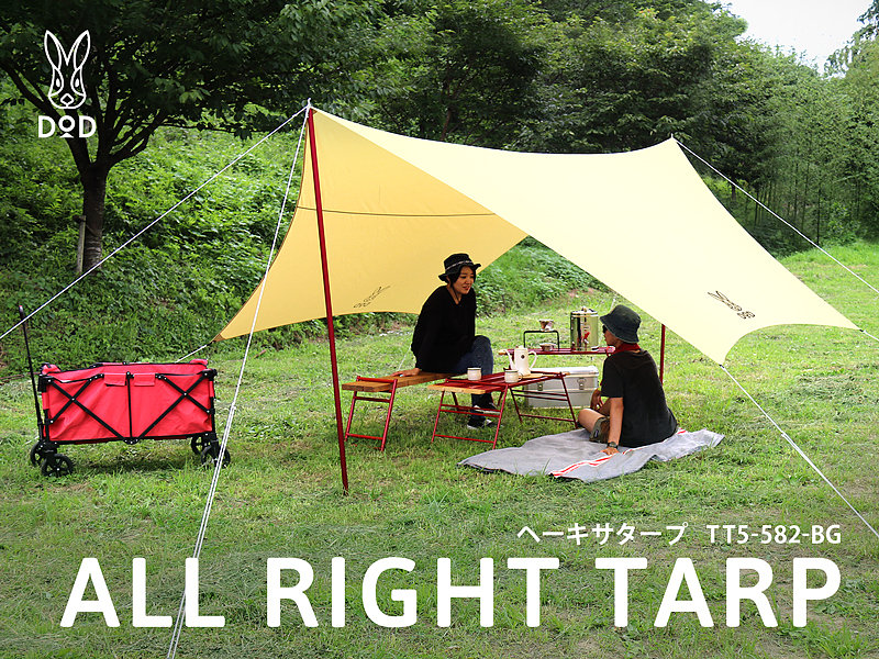 DOD ALL RIGHT TARP [BEIGE]