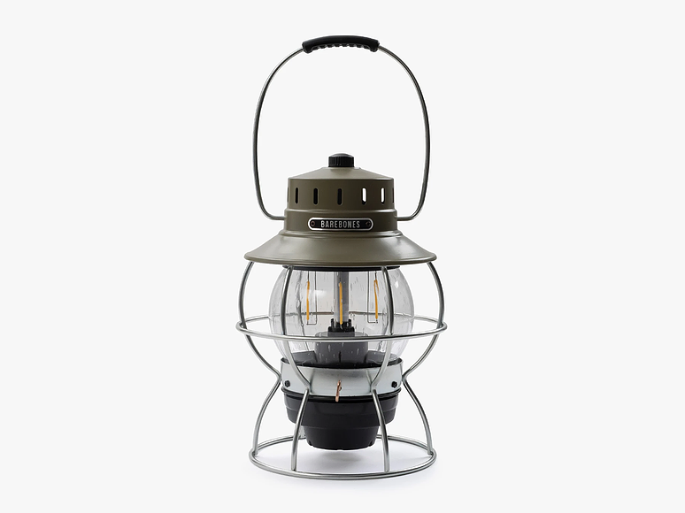 BAREBONES RAILROAD LANTERN (OLIVE DRAB)