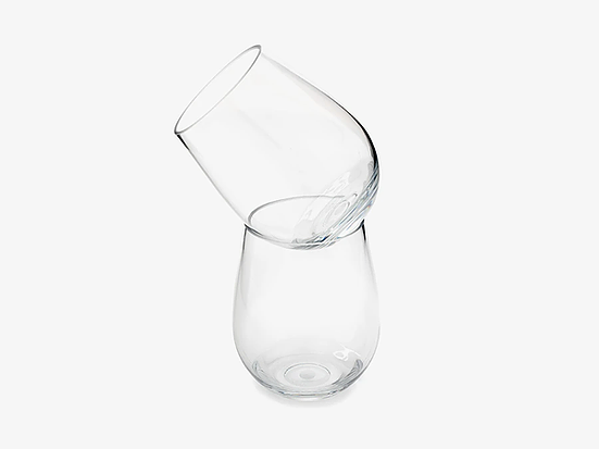 BAREBONES WINE TUMBLER SET OF 2