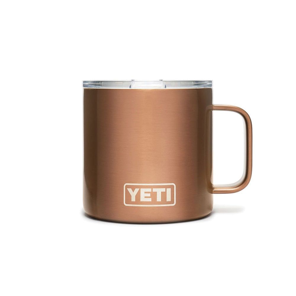 YETI RAMBLER 14OZ MUG WITH MAGSLIDER LID COPPER