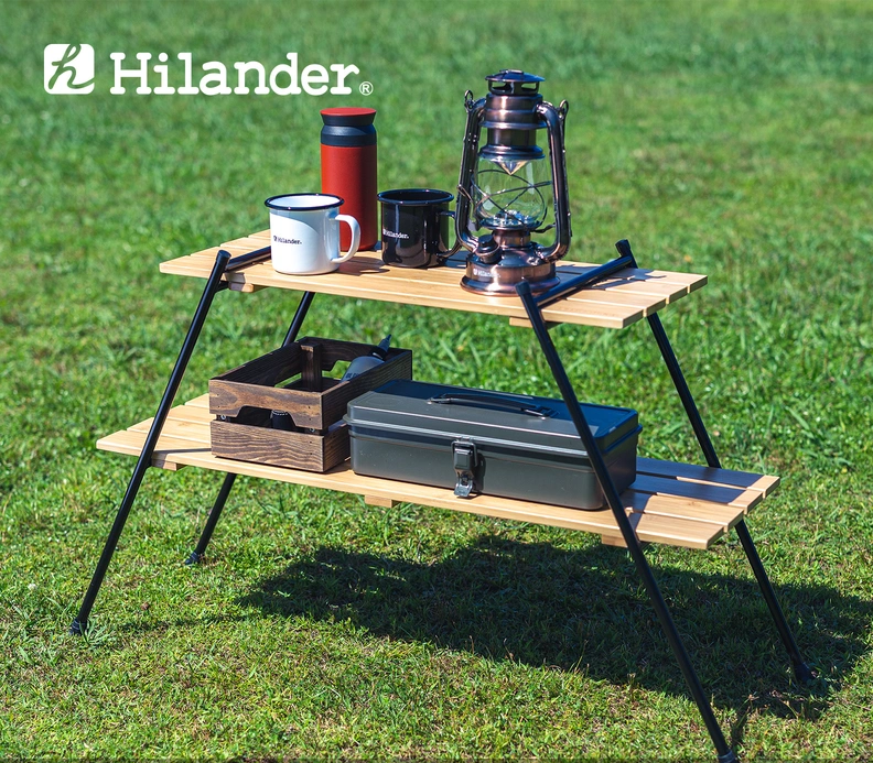 HILANDER IRON BAMBOO RACK