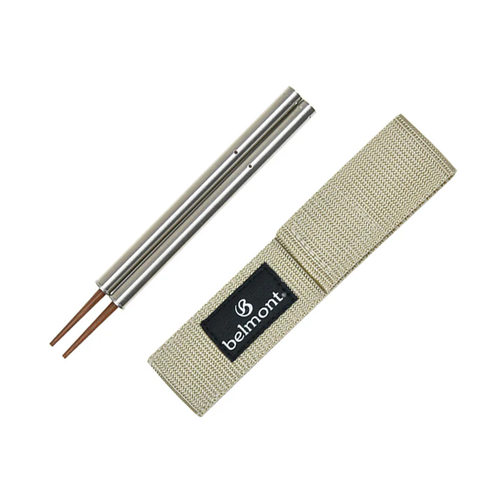 BELMONT STANLESS STEEL AND WOODEN CHOPSTICK (BEIGE)