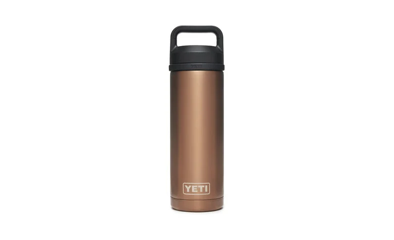 YETI RAMBLER 18OZ BOTTLE WITH CHUG COPPER