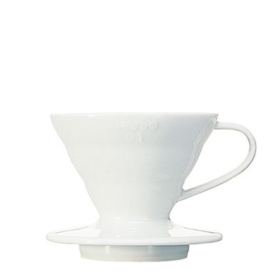 HARIO V60 DRIPPER CERAMIC 01 WHITE