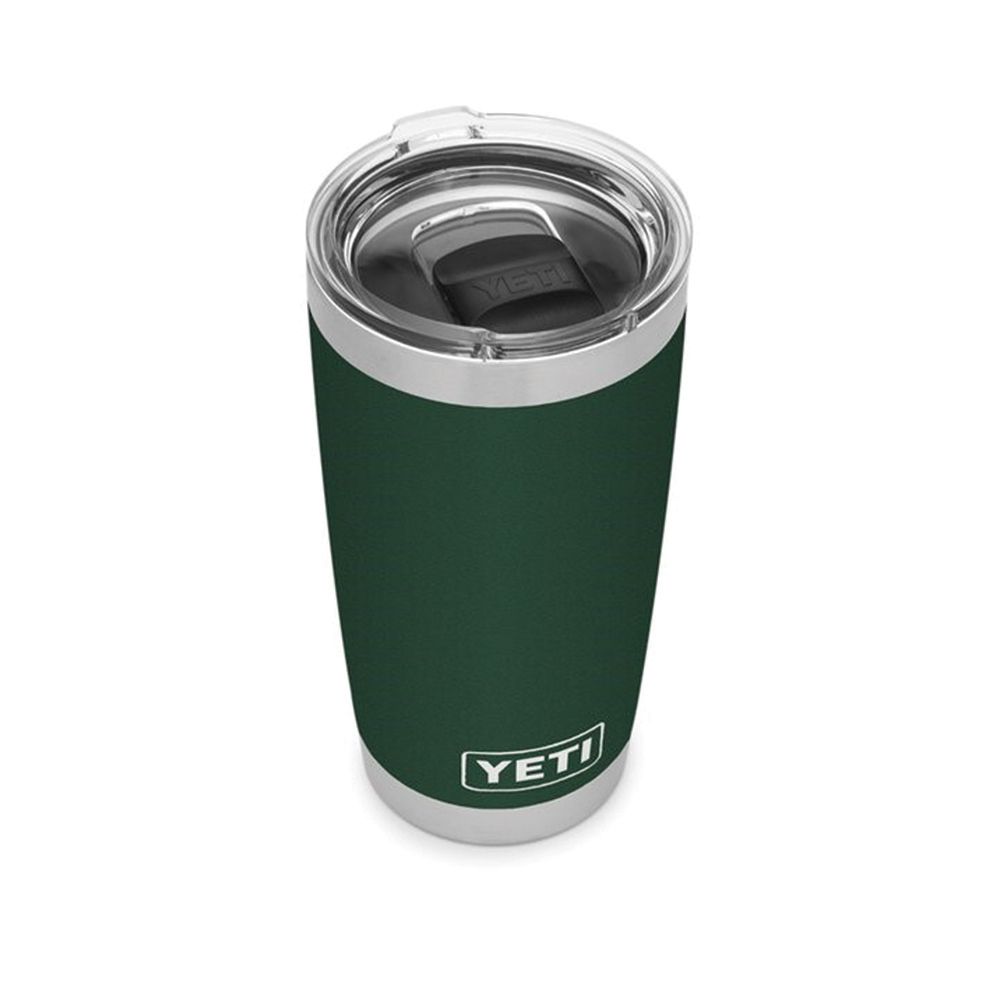 YETI RAMBLER 20OZ TUMBLER WITH MAGSLIDER LID NORTHWOODS GREEN