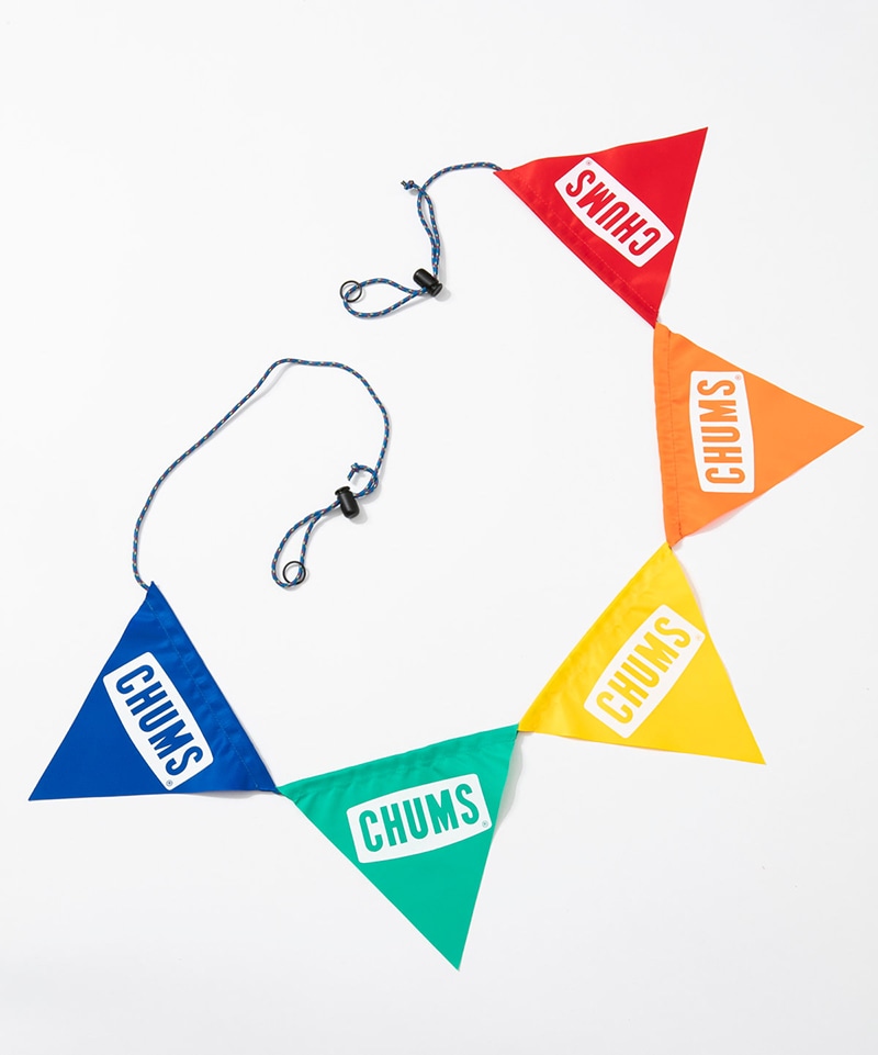 CHUMS LOGO GARLAND RAINBOW