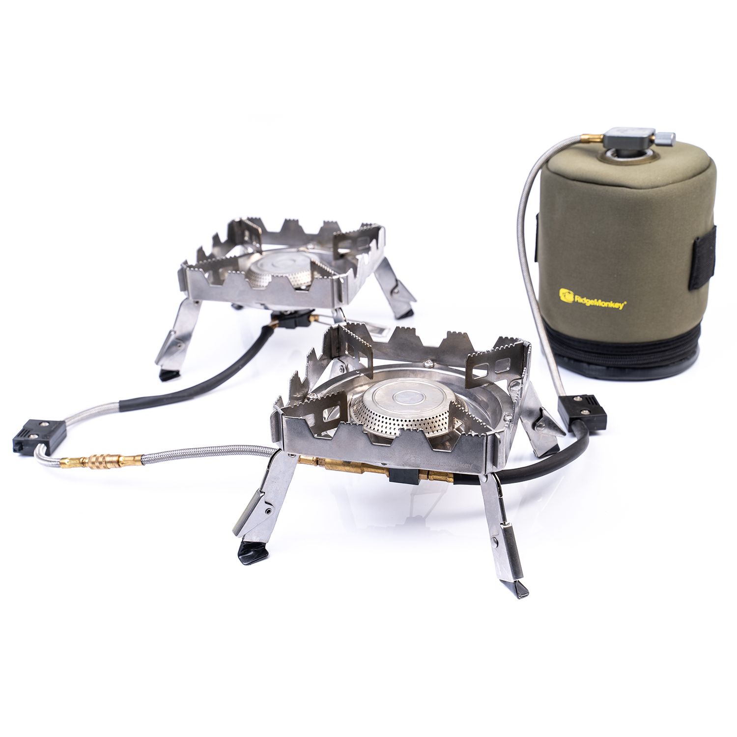 RIDGEMONKEY QUAD STOVE PRO MINI FULL KIT