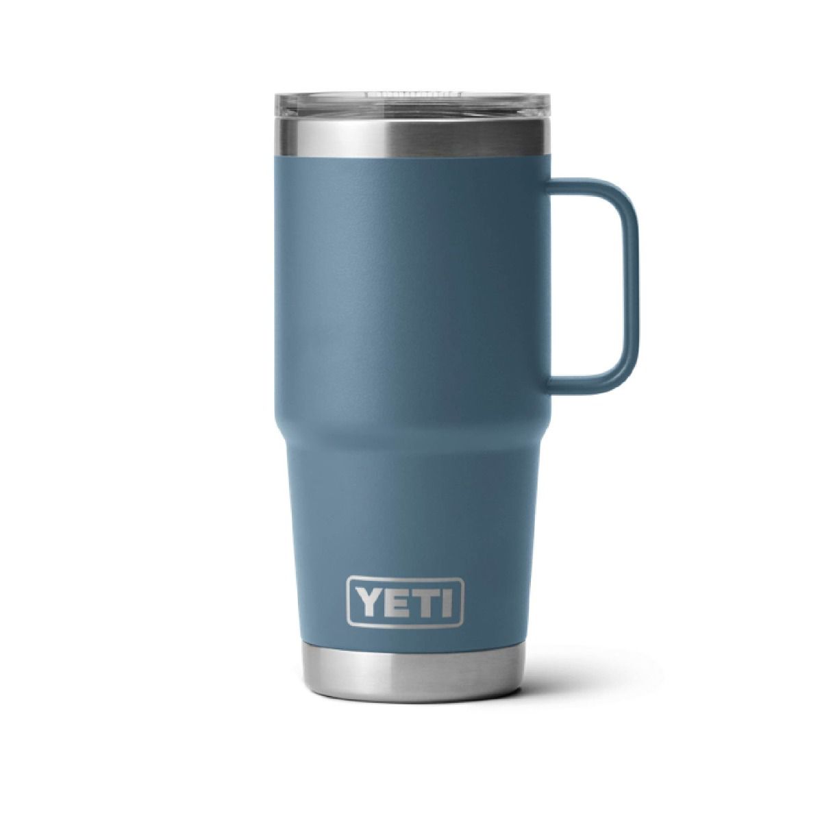 YETI RAMBLER 20OZ TRAVEL MUG NORDIC BLUE