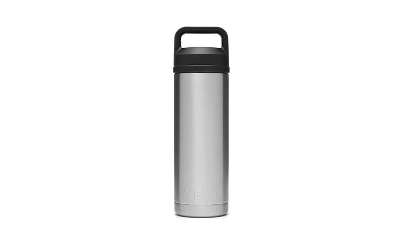 YETI RAMBLER 18OZ BOTTLE WITH CHUG STAINLESS STEEL