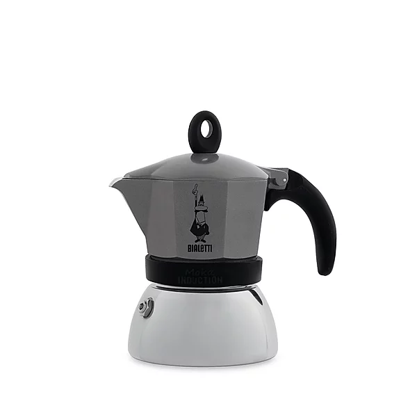 BIALETTI MOKA INDUCTION 3 CUP (GREY)